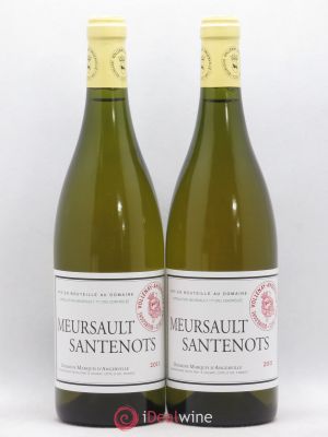 Meursault 1er Cru Santenots Marquis d'Angerville (Domaine)  2011 - Lot of 2 Bottles