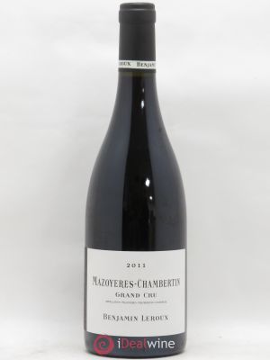 Mazoyères-Chambertin Grand Cru B.Leroux (no reserve) 2011 - Lot of 1 Bottle