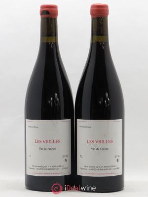 Vin de France Les Vrilles Stéphane Bernaudeau (Domaine)  2015 - Lot de 2 Bouteilles