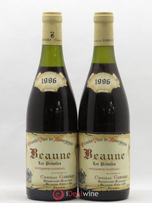 Beaune Les Prévolles Camille Giroud 1996 - Lot de 2 Bouteilles