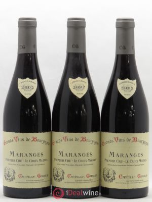 Maranges 1er Cru Le Croix Moines Camille Giroud 2002 - Lot of 3 Bottles