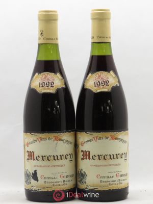 Mercurey Camille Giroud (no reserve) 1992 - Lot of 2 Bottles