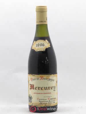 Mercurey Camille Giroud 1996 - Lot of 1 Bottle