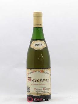 Mercurey Camille Giroud 1992 - Lot of 1 Bottle