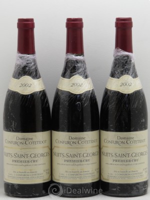 Nuits Saint-Georges 1er Cru Domaine Confuron-Cotetidot  2002 - Lot of 3 Bottles