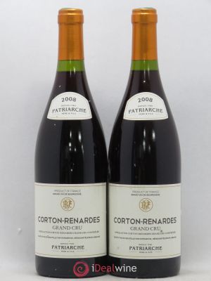 Corton Grand Cru Renardes Patriarche 2008 - Lot of 2 Bottles