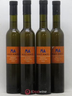 Muscat de Rivesaltes Mas Amiel (sans prix de réserve) 2004 - Lot de 4 Demi-bouteilles