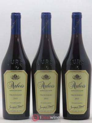 Arbois Trousseau Jacques Tissot (no reserve) 2015 - Lot of 3 Bottles