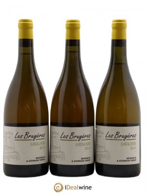 Vin de France Savagnin Les Bruyeres André et Mireille Tissot 2010 - Lot de 3 Bouteilles