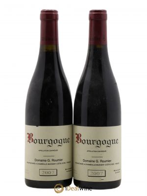 Bourgogne Georges Roumier (Domaine)  2007 - Lot de 2 Bouteilles