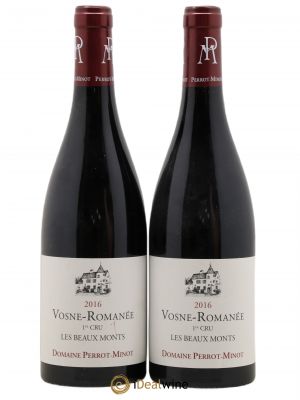 Vosne-Romanée 1er Cru Les Beaux-Monts Vieilles Vignes Perrot-Minot  2016 - Lot de 2 Bouteilles
