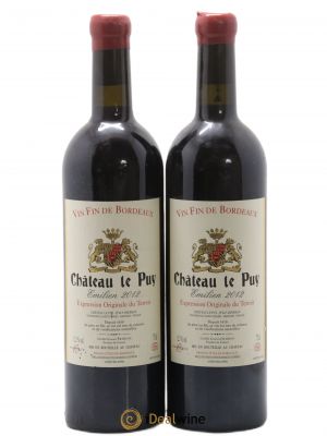 Le Puy - Cuvée Emilien  2012 - Lot of 2 Bottles