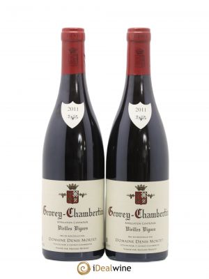 Gevrey-Chambertin Vieilles vignes Denis Mortet (Domaine)  2011 - Lot of 2 Bottles