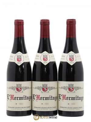 Hermitage Jean-Louis Chave  2010 - Lot of 3 Bottles