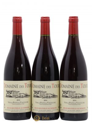 IGP Pays du Vaucluse (Vin de Pays du Vaucluse) Domaine des Tours E.Reynaud  2014 - Lot de 3 Bouteilles