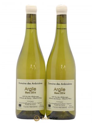 IGP Vin des Allobroges -Saint-Pierre-de-Soucy Argile Ardoisières (Domaine des)  2014 - Lot de 2 Bouteilles