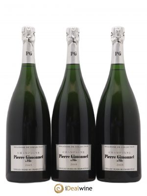 Champagne Vieilles vignes Chardonnay Brut Pierre Gimonnet 2005 - Lot de 3 Magnums