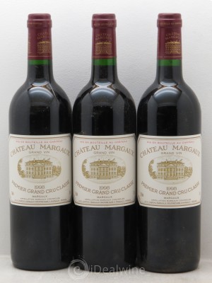 Château Margaux 1er Grand Cru Classé  1998 - Lot of 3 Bottles