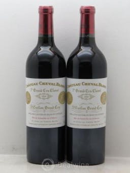 Château Cheval Blanc 1er Grand Cru Classé A  2004 - Lot de 2 Bouteilles