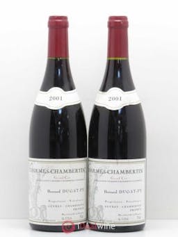Charmes-Chambertin Grand Cru Bernard Dugat-Py  2001 - Lot de 2 Bouteilles