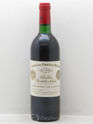 Château Cheval Blanc 1er Grand Cru Classé A  1980 - Lot of 1 Bottle