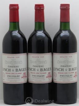 Château Lynch Bages 5ème Grand Cru Classé  1984 - Lot of 3 Bottles