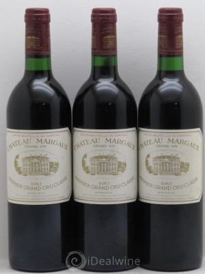 Château Margaux 1er Grand Cru Classé  1983 - Lot of 3 Bottles