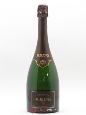 Vintage Krug  2003 - Lot of 1 Bottle