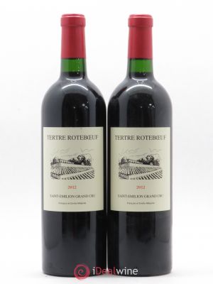 Château Tertre Roteboeuf  2012 - Lot of 2 Bottles