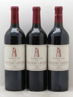 Château Latour 1er Grand Cru Classé  2002 - Lot of 3 Bottles
