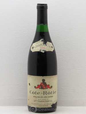Côte-Rôtie Chapoutier  1986 - Lot of 1 Bottle
