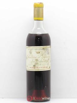 Château d'Yquem 1er Cru Classé Supérieur  1959 - Lot of 1 Bottle