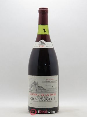 Clos de Vougeot Grand Cru Château de La Tour  1982 - Lot de 1 Magnum