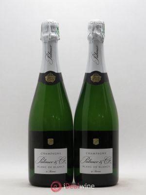 Champagne Blanc de Blancs Palmer & Co (sans prix de réserve)  - Lot de 2 Bouteilles