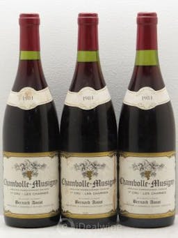 Chambolle-Musigny 1er Cru Les Charmes Domaine Bernard Amiot 1984 - Lot of 3 Bottles