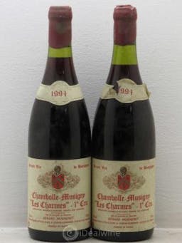 Chambolle-Musigny 1er Cru Les Charmes Domaine Mugneret  1994 - Lot of 2 Bottles