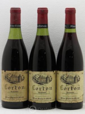 Corton Grand Cru Bressandes Prince Florent De Merode 1981 - Lot of 3 Bottles
