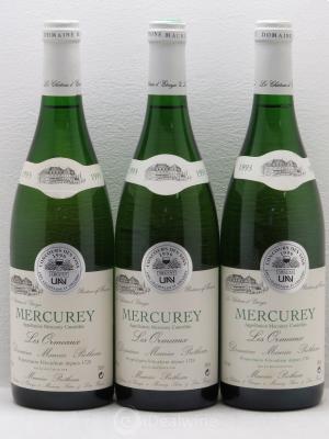 Mercurey Les Ormeaux Domaine Protheau 1993 - Lot de 3 Bouteilles