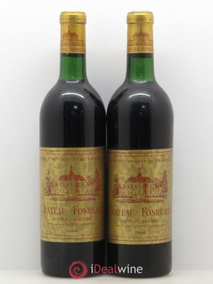 Château Fonréaud Cru Bourgeois (no reserve) 1964 - Lot of 2 Bottles
