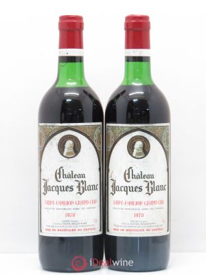 Château Jacques Blanc (no reserve) 1978 - Lot of 2 Bottles