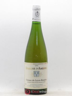 Coteaux du Layon Beaulieu Domaine D'Ambinos (no reserve) 1975 - Lot of 1 Bottle