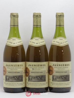 Jasnières Cuvée Clos Saint-Jacques J.Gigou (no reserve) 1985 - Lot of 3 Bottles