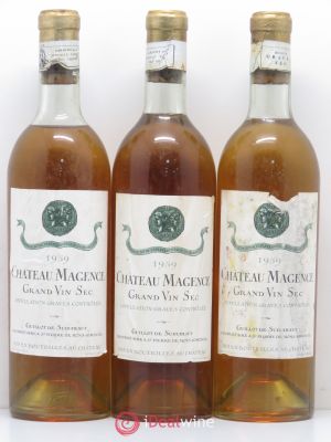 Château Magence (no reserve) 1959 - Lot of 3 Bottles