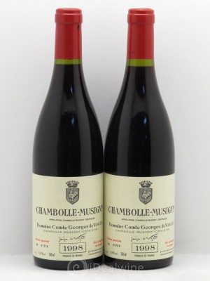 Chambolle-Musigny  1998 - Lot of 2 Bottles