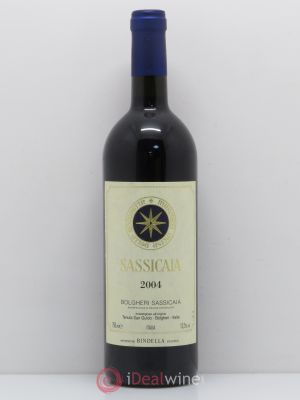 Bolgheri DOC Sassicaia Famille Incisa della Rochetta  2004 - Lot of 1 Bottle