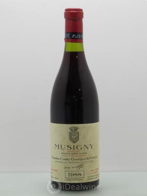 Musigny Grand Cru Domaine Comte Georges de Vogüé  1988 - Lot of 1 Bottle