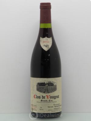 Clos de Vougeot Grand Cru Domaine Henri Rebourseau  1990 - Lot of 1 Bottle