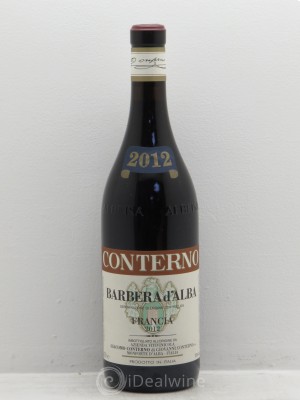 Barbera d'Alba DOC Cascina Francia Giacomo Conterno (no reserve) 2012 - Lot of 1 Bottle