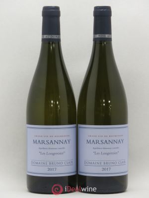 Marsannay Les Longeroies Bruno Clair (Domaine)  2017 - Lot of 2 Bottles