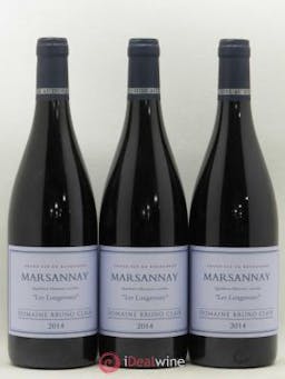 Marsannay Les Longeroies Bruno Clair (Domaine)  2014 - Lot of 3 Bottles